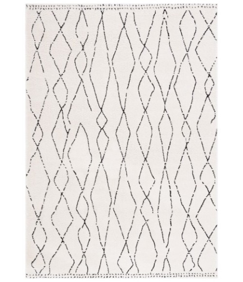 Safavieh Melody Ivory / Black MEL112 5 ft. 3 in. X 7 ft. 6 in. Rectangle Rug