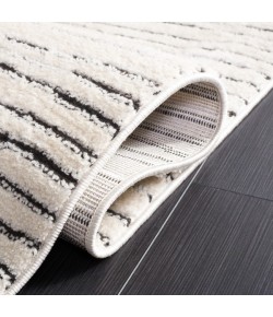 Safavieh Melody Ivory / Black MEL118 6 ft. 7 in. X 6 ft. 7 in. Square Rug