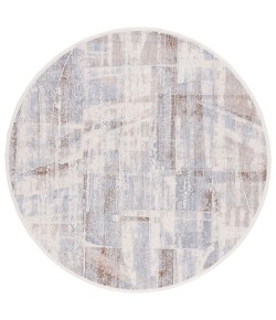 Safavieh Marmara Beige / Blue Rust MRM306 6 ft. 7 in. X 6 ft. 7 in. Round Rug