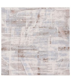 Safavieh Marmara Beige / Blue Rust MRM306 6 ft. 7 in. X 6 ft. 7 in. Square Rug