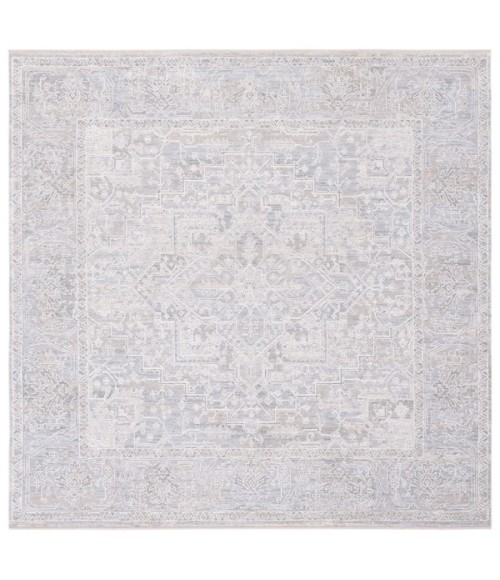 Safavieh Marmara Beige / Grey Blue MRM316 6 ft. 7 in. X 6 ft. 7 in. Square Rug