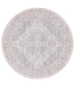 Safavieh Marmara Beige / Blue Rust MRM320 6 ft. 7 in. X 6 ft. 7 in. Round Rug