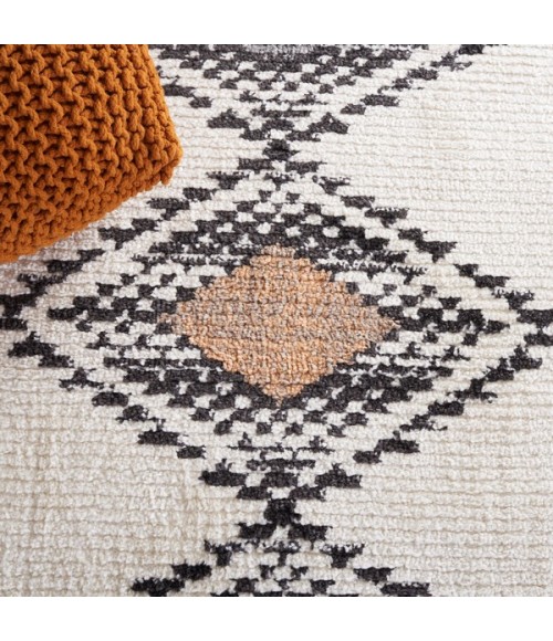 Safavieh Moroccan Tassel Ivory / Orange Rug MRT105 2 ft. 2 in. X 9 ft. Runner - Rugs Town Safavieh Moroccan Tassel Ivory / Orange MRT105 2 ft. 2 in. X 9 ft. Runner Rug