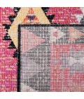Safavieh Montage  Pink / Black MTG201 6 ft. 7 in. X 6 ft. 7 in. Square Rug