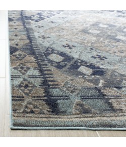 Safavieh Montage Blue / Grey MTG236 2 ft. 3 in. X 8 ft. Runner Rug