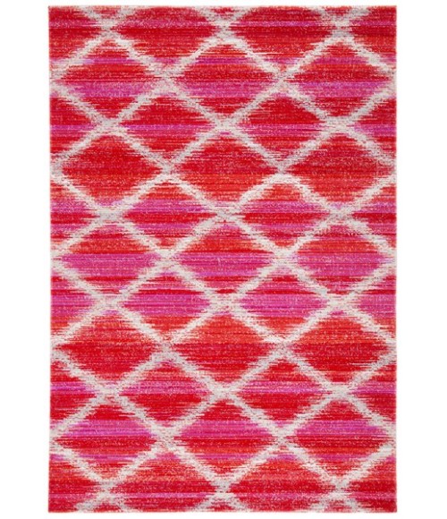 Safavieh Montage  Fuchsia / Ivory MTG261 6 ft. X 9 ft. Rectangle Rug