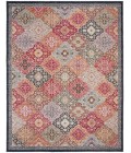 Safavieh Montage Red / Aqua MTG281 9 ft. X 12 ft. Rectangle Rug
