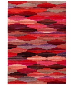 Safavieh Montage  Red / Fuchsia MTG301 6 ft. X 9 ft. Rectangle Rug