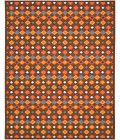 Safavieh Metropolis Brown / Multi MTP529 5 ft. 3 in. X 7 ft. 11 in. Rectangle Rug