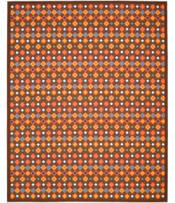 Safavieh Metropolis Brown / Multi MTP529 4 ft. 7 in. X 6 ft. 6 in. Rectangle Rug