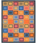 Safavieh Metropolis Blue / Multi Rug MTP531 4 ft. 7 in. X 6 ft. 6 in. Rectangle - Rugs Town Safavieh Metropolis Blue / Multi MTP531 4 ft. 7 in. X 6 ft. 6 in. Rectangle Rug