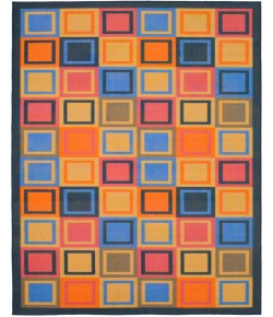 Safavieh Metropolis Blue / Multi MTP531 5 ft. 3 in. X 7 ft. 11 in. Rectangle Rug