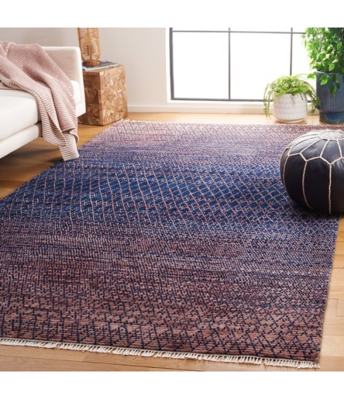 Safavieh Nomad Navy / Pink NMD801 8 ft. X 10 ft. Rectangle Rug