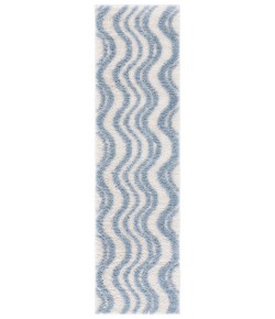 Safavieh Norway Blue / Ivory NOR210 2 ft. 2 in. X 8 ft. Runner Rug
