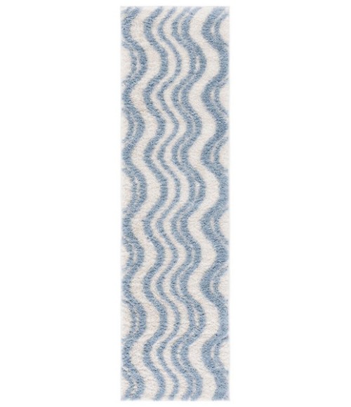 Safavieh Norway Blue / Ivory NOR210 2 ft. 2 in. X 8 ft. Runner Rug