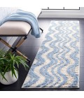 Safavieh Norway Blue / Ivory NOR210 2 ft. 2 in. X 8 ft. Runner Rug