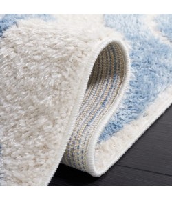 Safavieh Norway Blue / Ivory NOR210 6 ft. 7 in. X 6 ft. 7 in. Round Rug