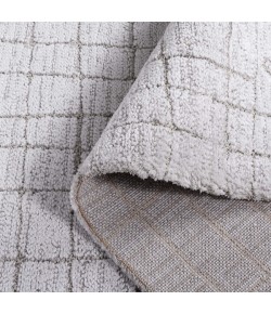 Safavieh Neptune Light Grey / Grey NPE864 6 ft. 7 in. X 6 ft. 7 in. Round Rug