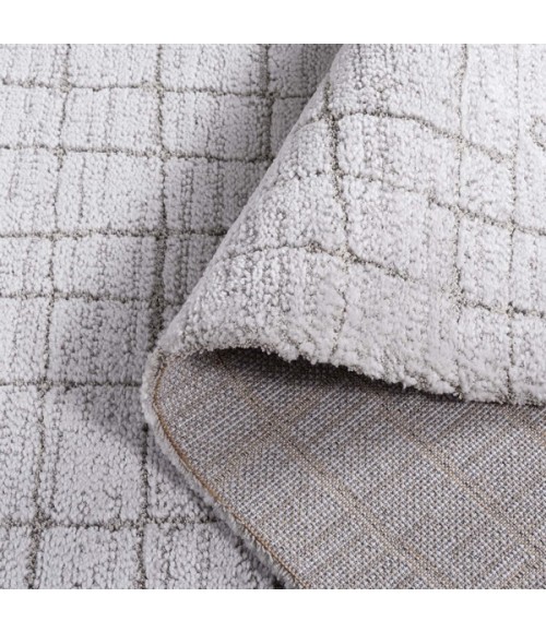 Safavieh Neptune Light Grey / Grey Rug NPE864 6 ft. 7 in. X 6 ft. 7 in. Round - Rugs Town Safavieh Neptune Light Grey / Grey NPE864 6 ft. 7 in. X 6 ft. 7 in. Round Rug