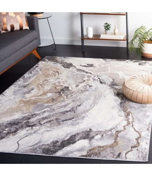 Safavieh Opal Ivory / Grey Rug OAL410 5 ft. 3 in. X 7 ft. 6 in. Rectangle - Rugs Town Safavieh Opal Ivory / Grey OAL410 5 ft. 3 in. X 7 ft. 6 in. Rectangle Rug