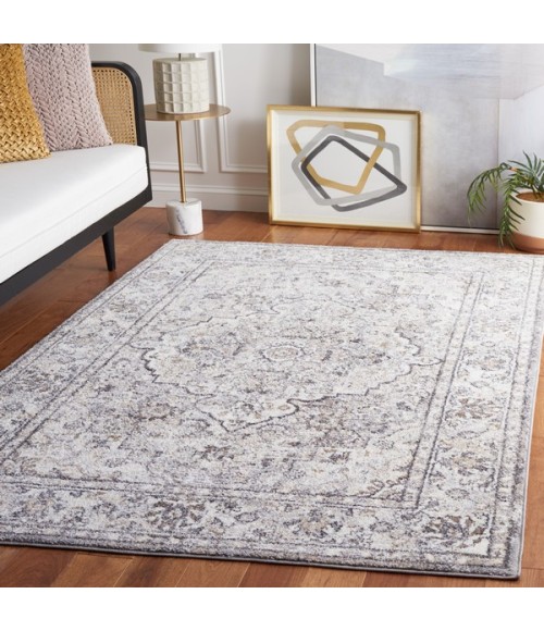 Safavieh Opal Grey / Ivory Rug OAL464 8 ft. X 10 ft. Rectangle - Rugs Town Safavieh Opal Grey / Ivory OAL464 8 ft. X 10 ft. Rectangle Rug