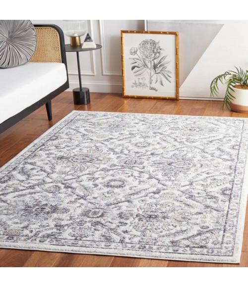 Safavieh Opal Grey / Ivory OAL466 4 ft. X 6 ft. Rectangle Rug