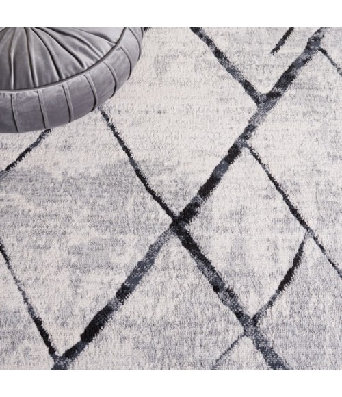 Safavieh Odyssey Grey / Black ODY810 8 ft. X 10 ft. Rectangle Rug