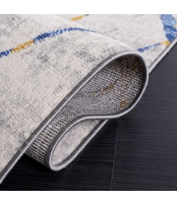 Safavieh Odyssey Grey / Blue Gold ODY810 6 ft. 7 in. X 6 ft. 7 in. Square Rug