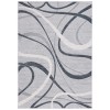 Safavieh Odyssey Grey / Ivory ODY812 4 ft. X 6 ft. Rectangle Rug