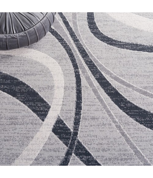 Safavieh Odyssey Grey / Ivory ODY812 4 ft. X 6 ft. Rectangle Rug