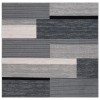 Safavieh Odyssey Dark Grey / Black Ivory ODY816 6 ft. 7 in. X 6 ft. 7 in. Square Rug
