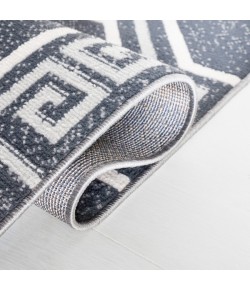Safavieh Odyssey Black / Grey ODY818 6 ft. 7 in. X 6 ft. 7 in. Square Rug