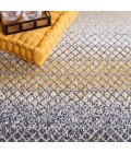Safavieh Odyssey Gold / Grey ODY828 6 ft. 7 in. X 6 ft. 7 in. Round Rug