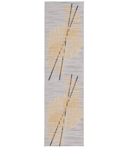 Safavieh Odyssey Grey / Gold ODY830 2 ft. 2 in. X 8 ft. Runner Rug