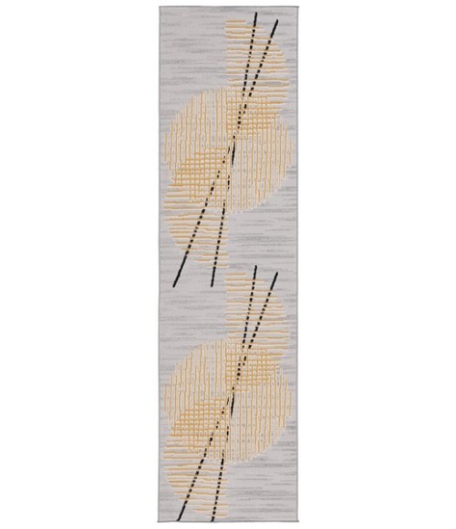 Safavieh Odyssey Grey / Gold Rug ODY830 2 ft. 2 in. X 8 ft. Runner - Rugs Town Safavieh Odyssey Grey / Gold ODY830 2 ft. 2 in. X 8 ft. Runner Rug