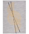 Safavieh Odyssey Grey / Gold ODY830 4 ft. X 6 ft. Rectangle Rug