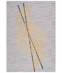 Safavieh Odyssey Grey / Gold ODY830 4 ft. X 6 ft. Rectangle Rug