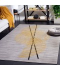 Safavieh Odyssey Grey / Gold ODY830 4 ft. X 6 ft. Rectangle Rug