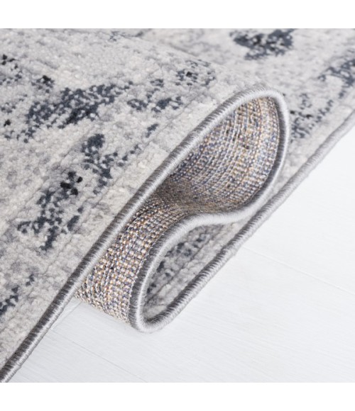 Safavieh Odyssey Grey / Black ODY850 9 ft. X 12 ft. Rectangle Rug