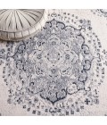 Safavieh Odyssey Grey / Ivory ODY856 5 ft. 3 in. X 7 ft. 6 in. Rectangle Rug
