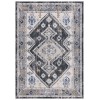 Safavieh Odyssey Dark Grey / Blue Gold ODY858 8 ft. X 10 ft. Rectangle Rug
