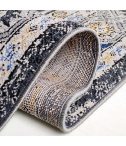 Safavieh Odyssey Dark Grey / Blue Gold ODY858 6 ft. 7 in. X 6 ft. 7 in. Square Rug