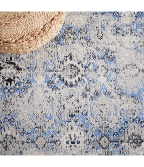 Safavieh Odyssey Grey / Light Blue ODY862 5 ft. 3 in. X 7 ft. 6 in. Rectangle Rug
