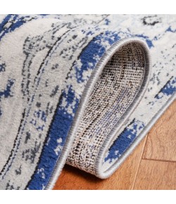 Safavieh Odyssey Grey / Navy ODY862 5 ft. 3 in. X 7 ft. 6 in. Rectangle Rug