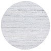 Safavieh Outdoor Micro-Loop Ivory OMP101 6 ft. X 6 ft. Round Rug