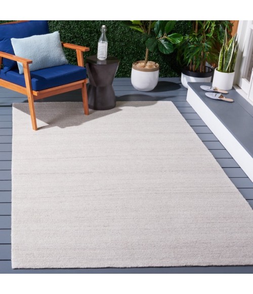 Safavieh Outdoor Micro-Loop Beige OMP101 6 ft. X 9 ft. Rectangle Rug