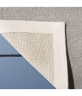 Safavieh Outdoor Micro-Loop Grey OMP101 6 ft. X 6 ft. Round Rug