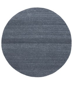 Safavieh Outdoor Micro-Loop Dark Grey OMP101 6 ft. X 6 ft. Round Rug