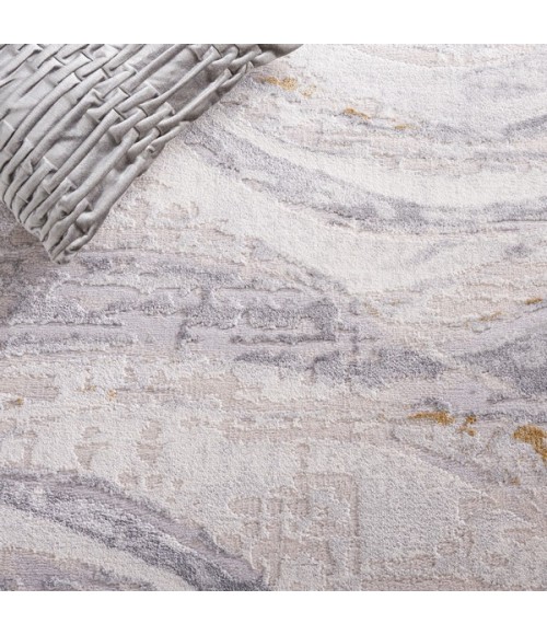 Safavieh Palma Beige / Light Grey PAM310 6 ft. 7 in. X 6 ft. 7 in. Round Rug