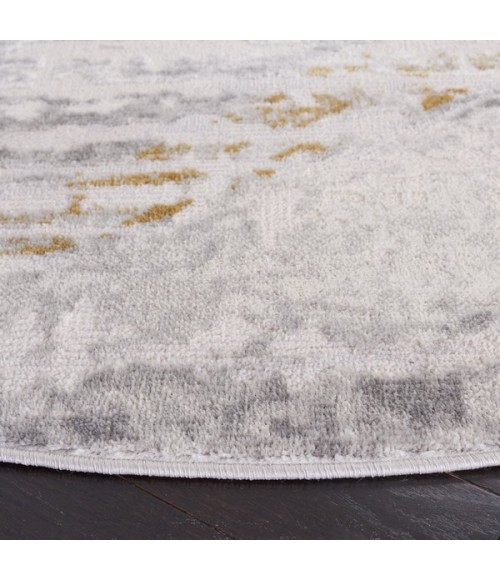 Safavieh Palma Beige / Light Grey PAM310 6 ft. 7 in. X 6 ft. 7 in. Round Rug